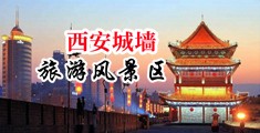 校花污中国陕西-西安城墙旅游风景区